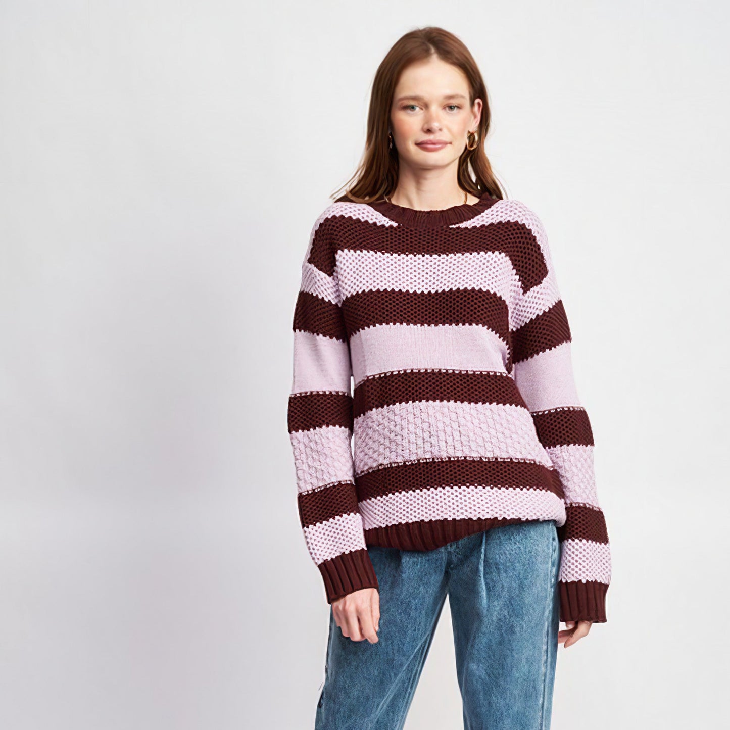 Nattie Striped Sweater