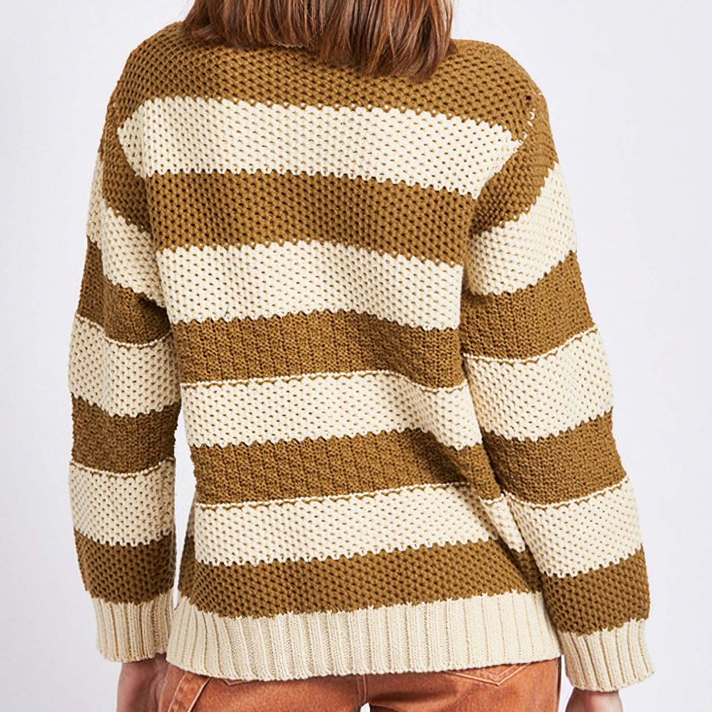 Nattie Striped Sweater