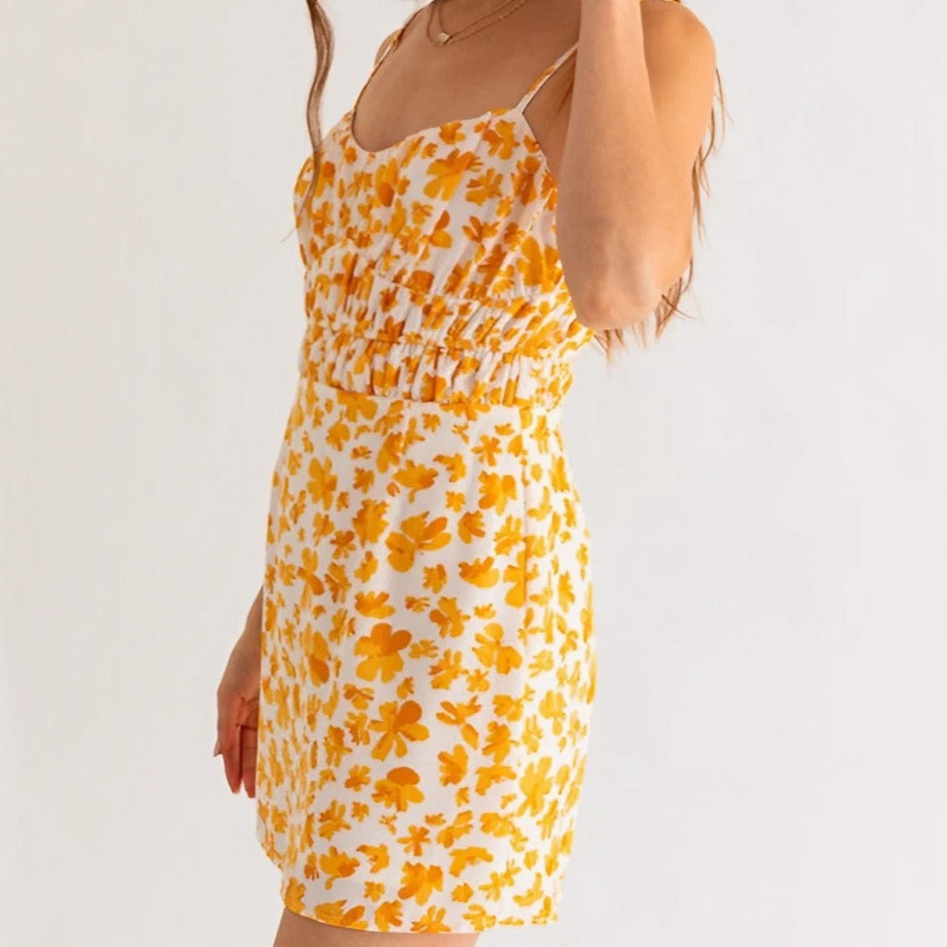 Sunburst Mini Dress