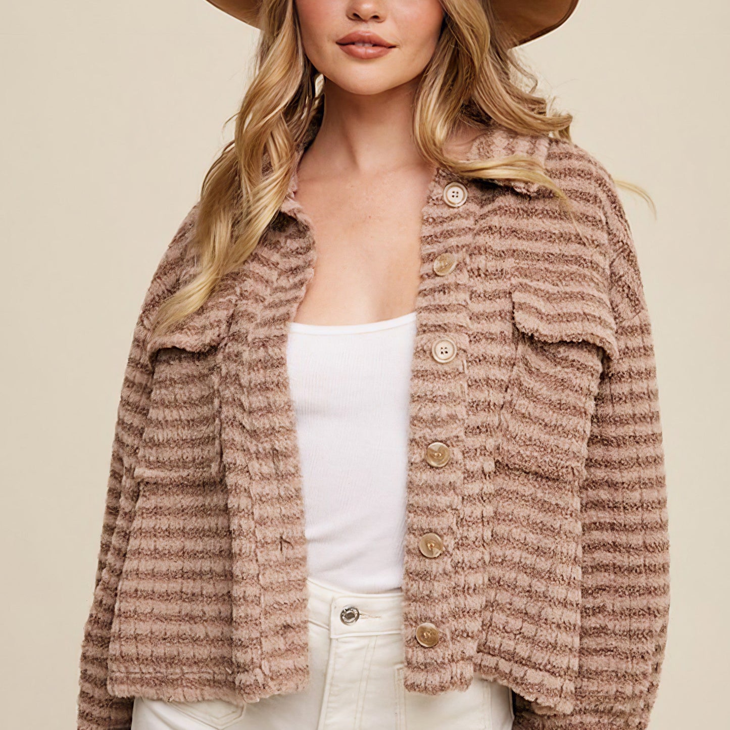 Plaid Fleece Shacket