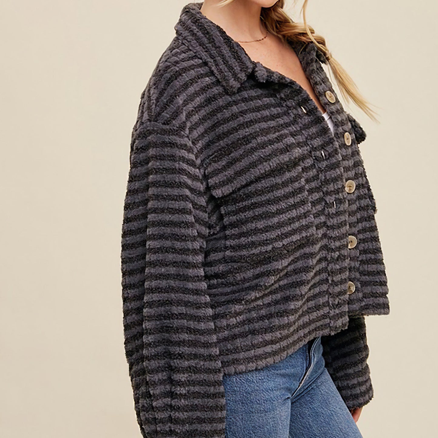 Plaid Fleece Shacket