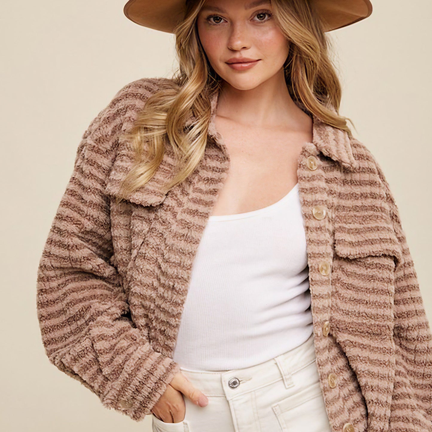 Plaid Fleece Shacket