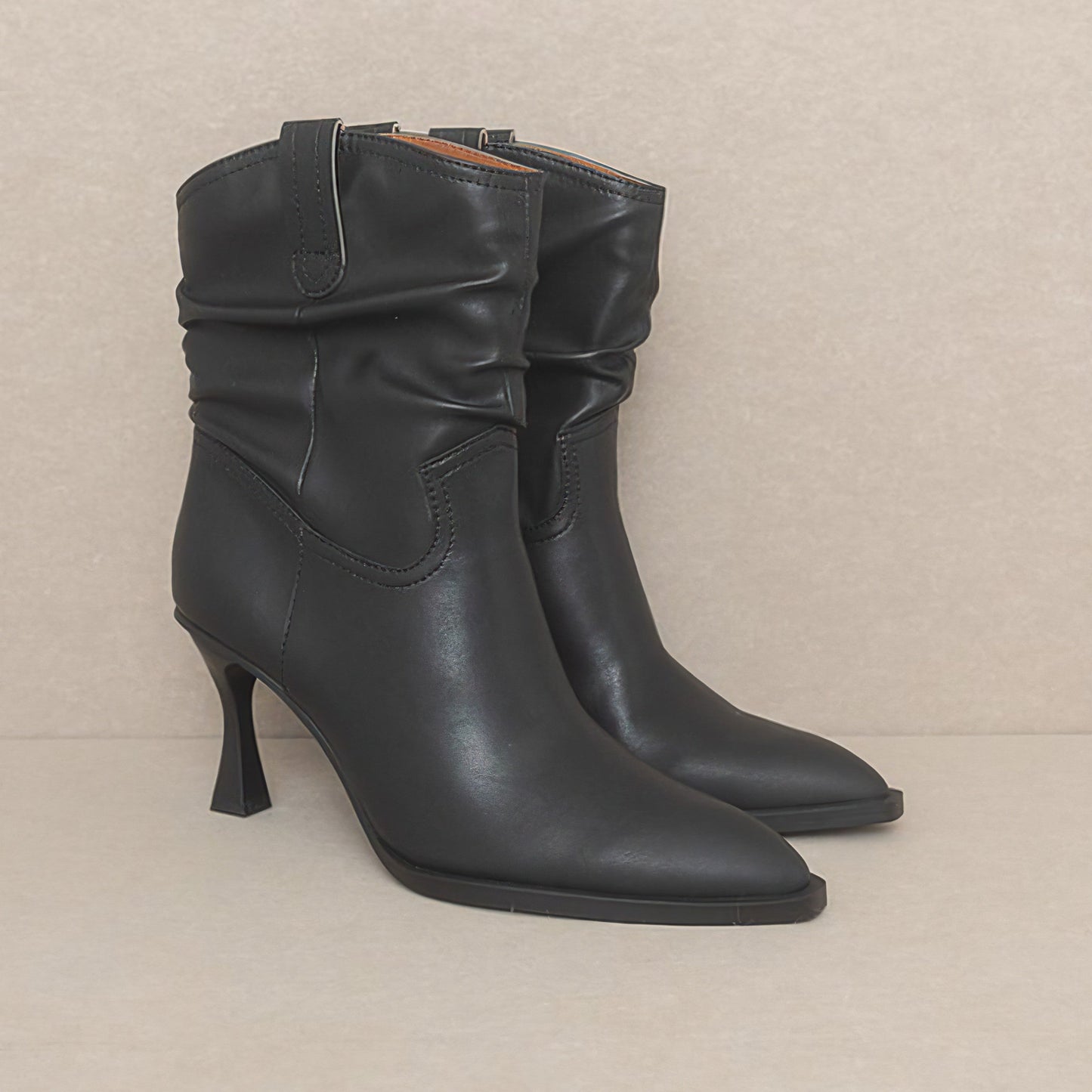 Riga Western Inspired Slouch Boots