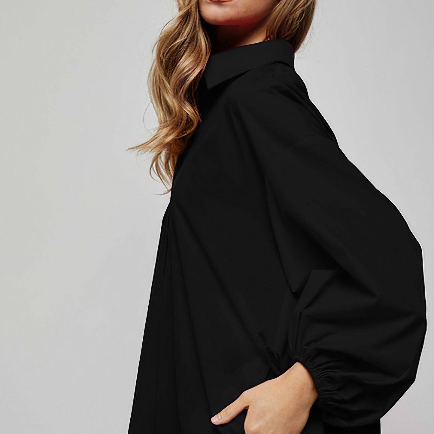 Lia Collared Button Up Shirt Dress