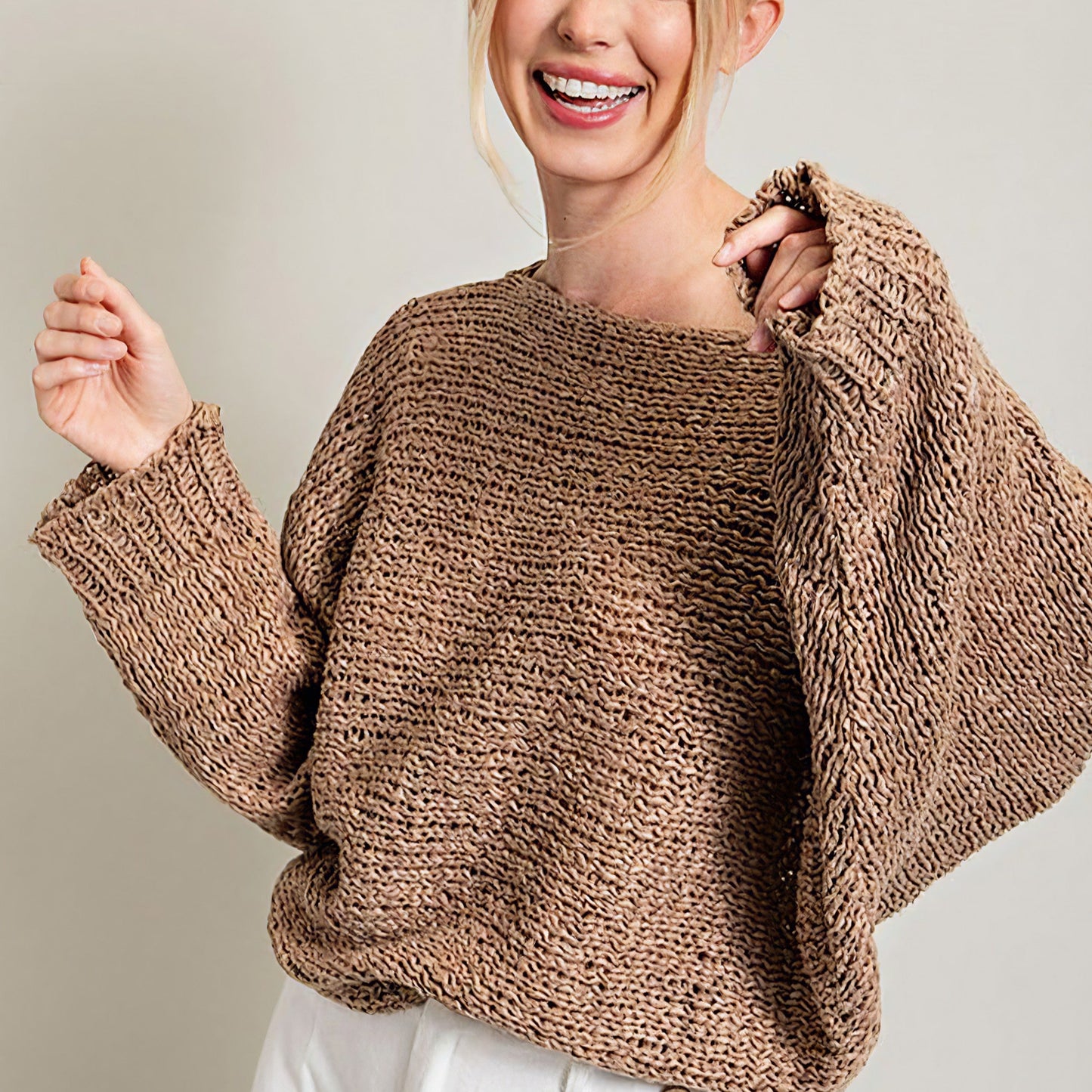Loose Fit Knit Top
