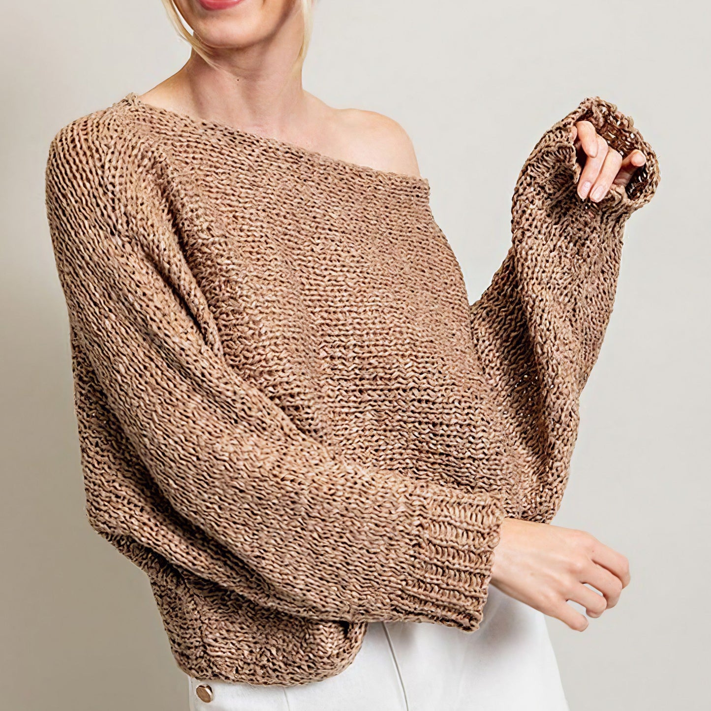 Loose Fit Knit Top