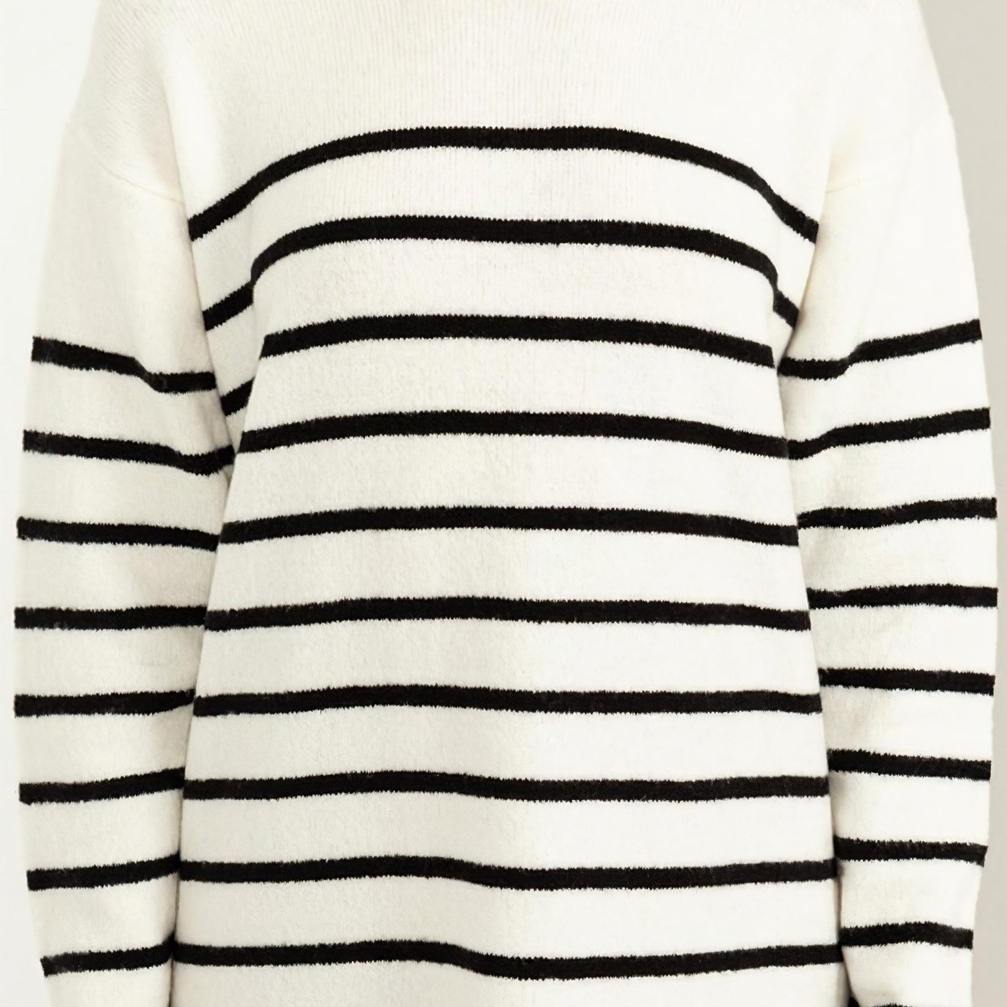 Casually Chic Striped Sweater Dress