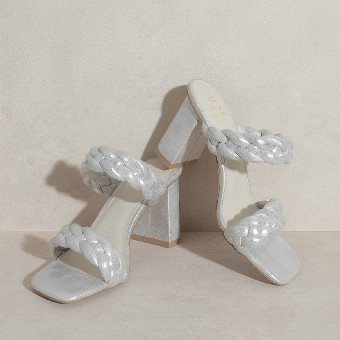 Savannah Metallic Heel