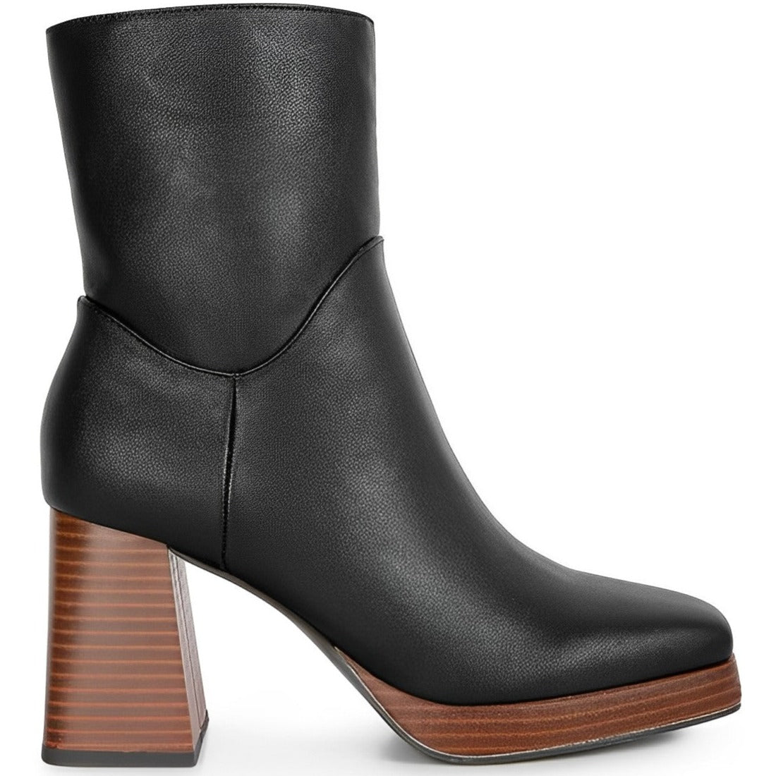 Hazel High Ankle Heel Boots