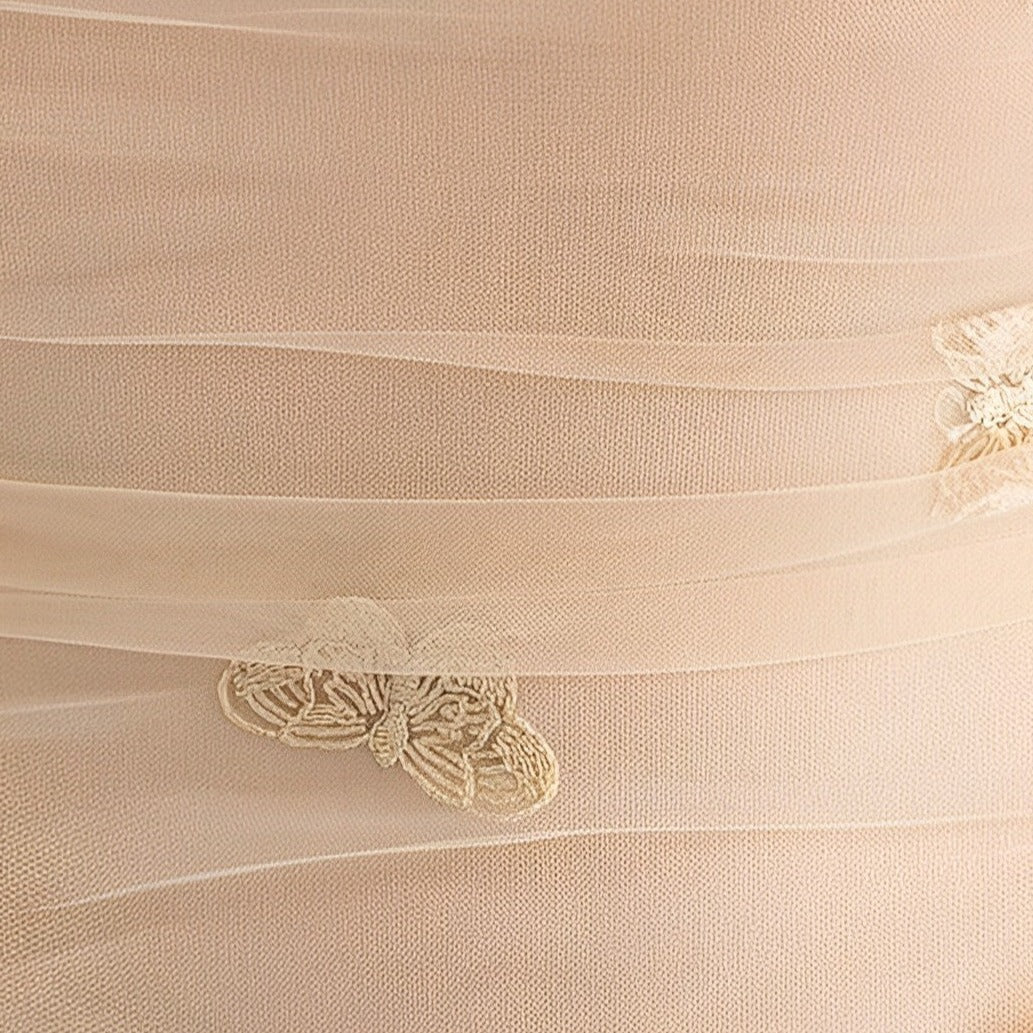 Embroidered Butterfly Bodysuit