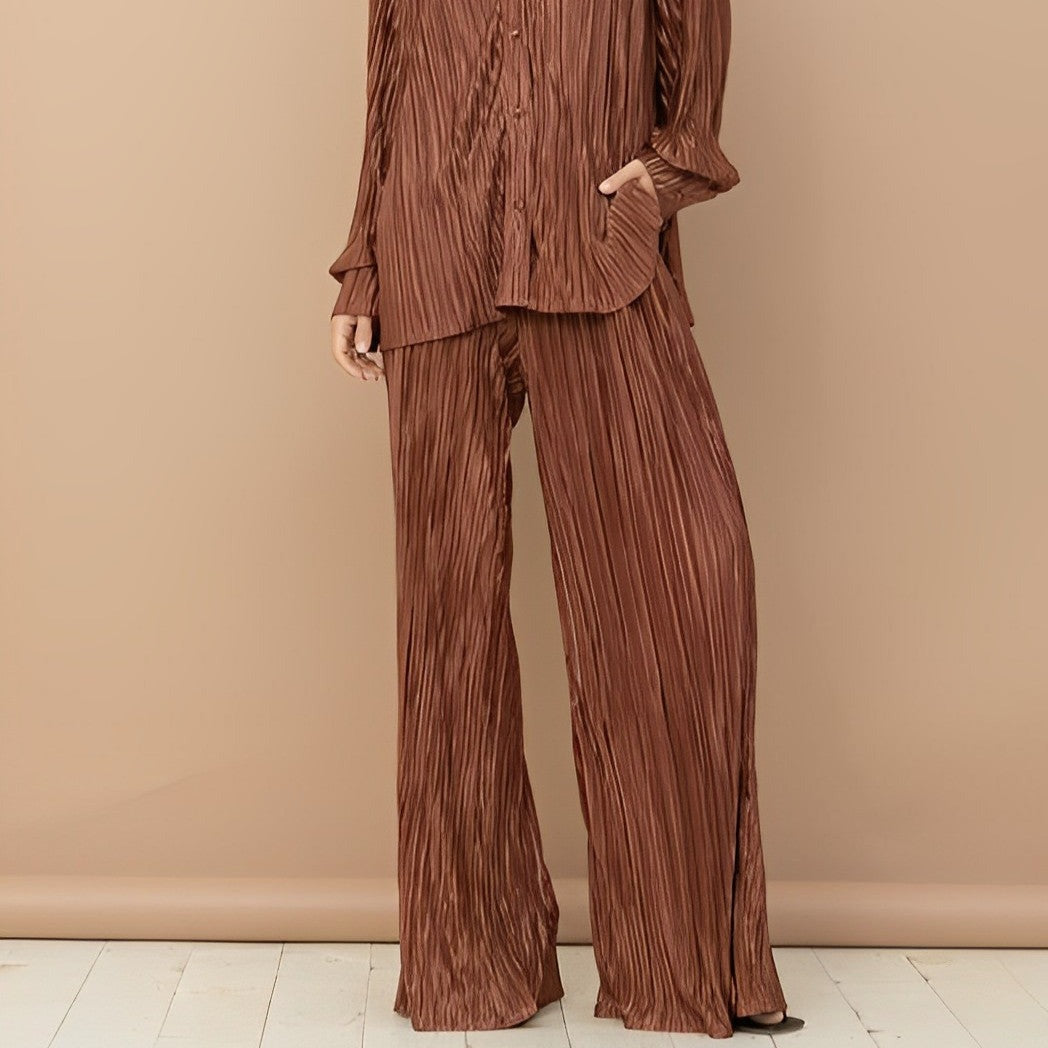 Pleated Pearls Set