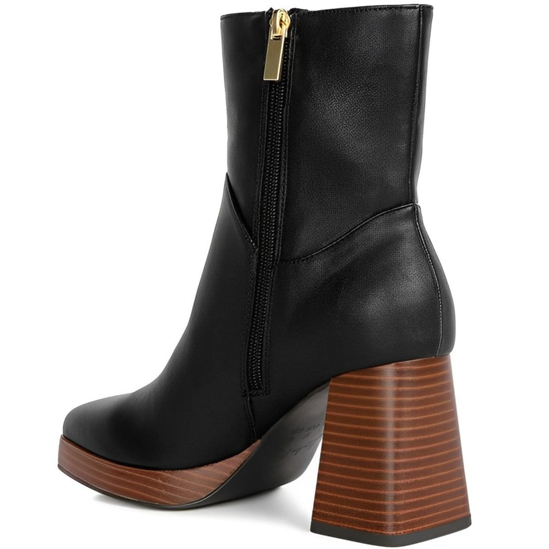 Hazel High Ankle Heel Boots