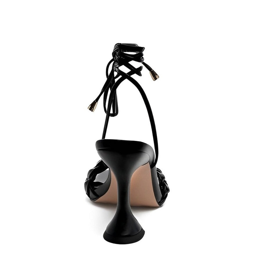 Fluer Tie Heels