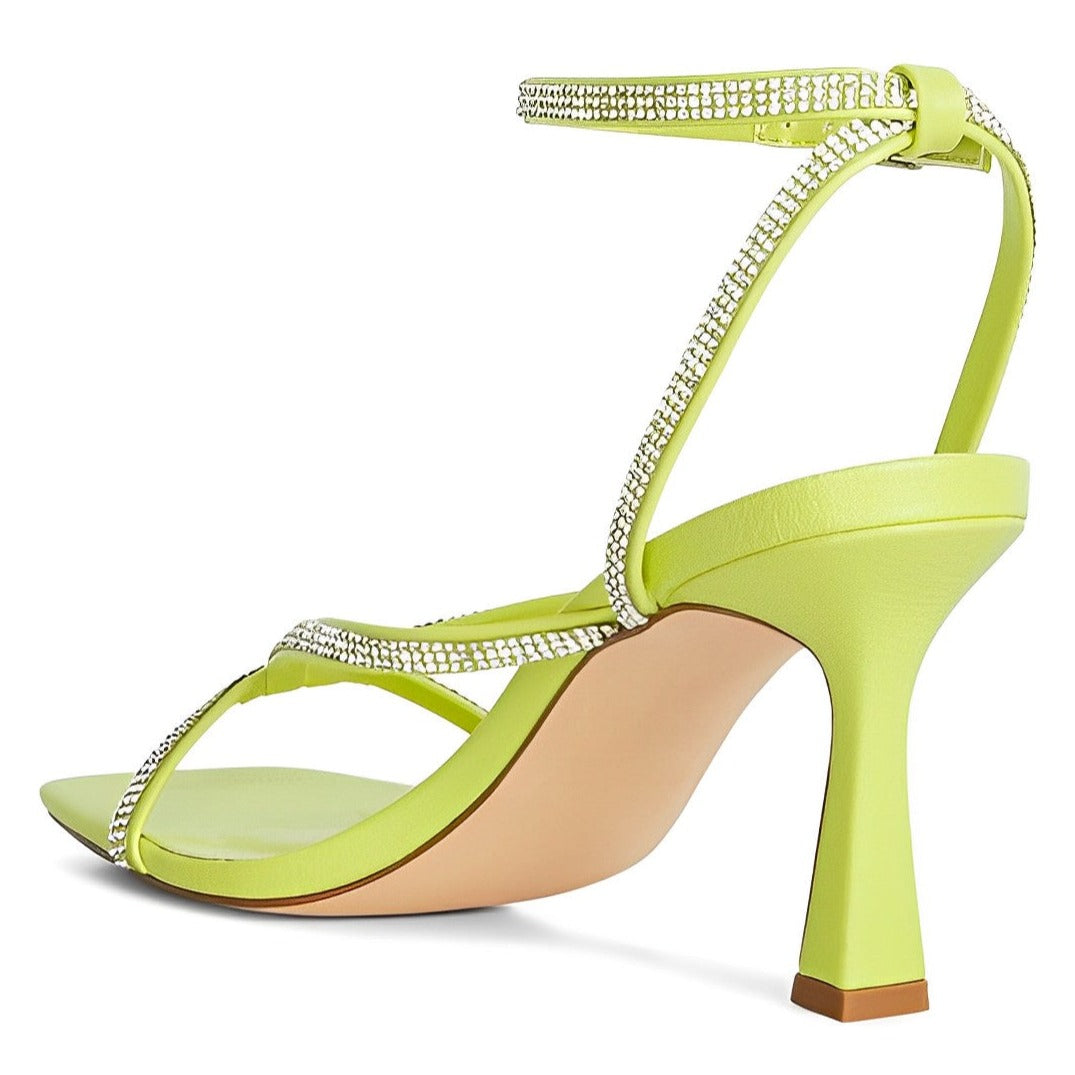Byrdie Mid Heel Sandal