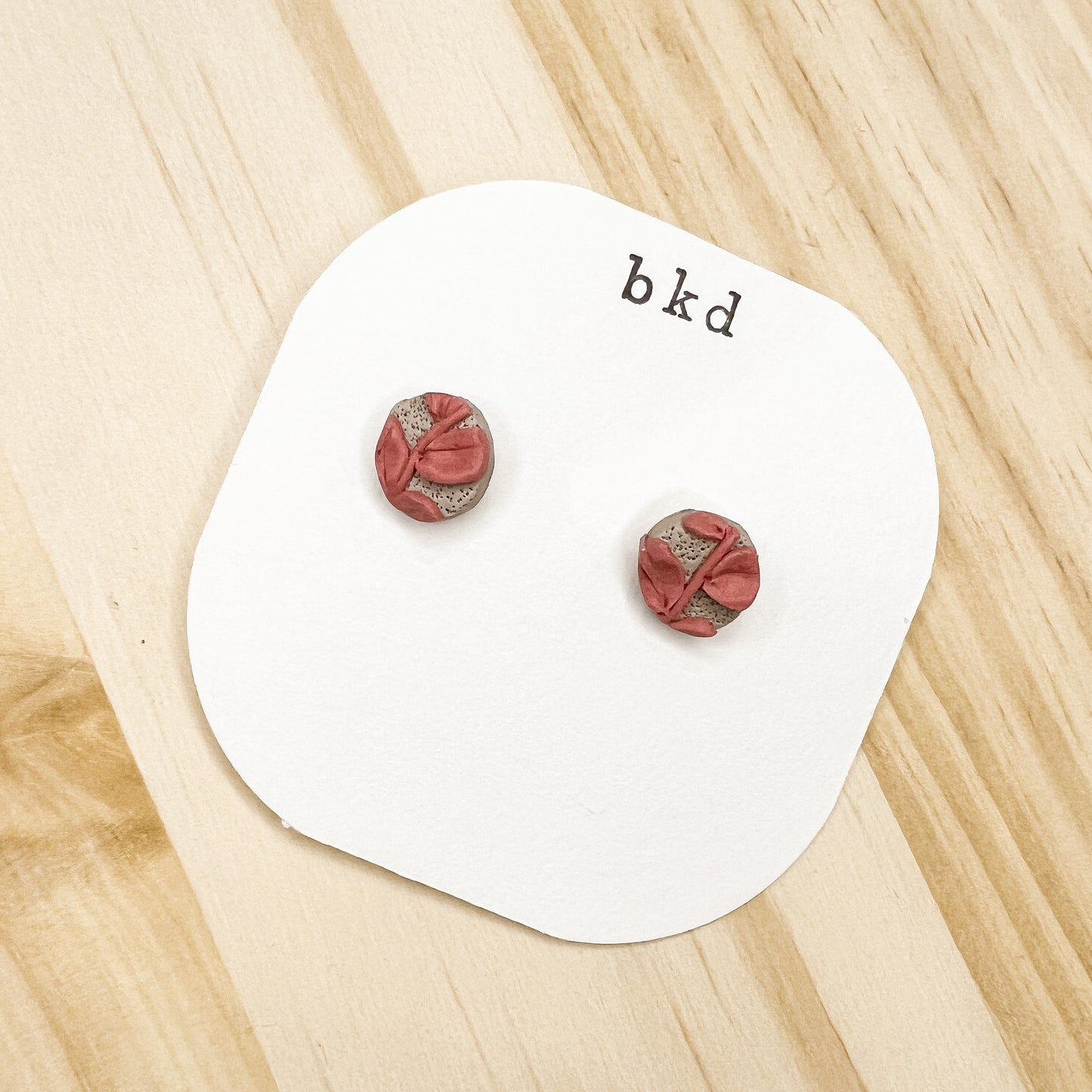 Fall Floral Studs