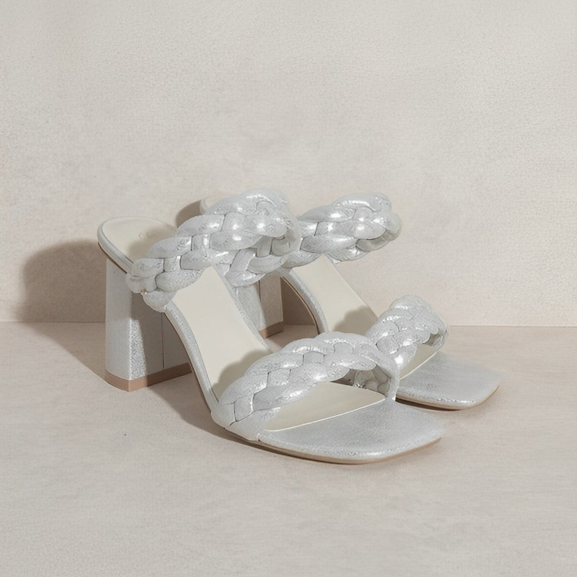 Savannah Metallic Heel