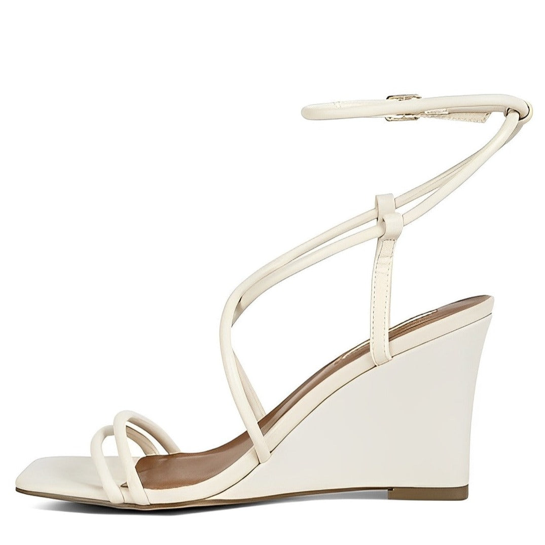 Gracyn Ankle Strap Wedge Sandals