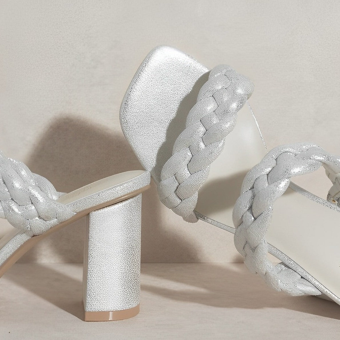 Savannah Metallic Heel