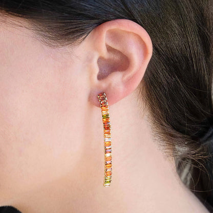 Candy Stone Dangle Earrings