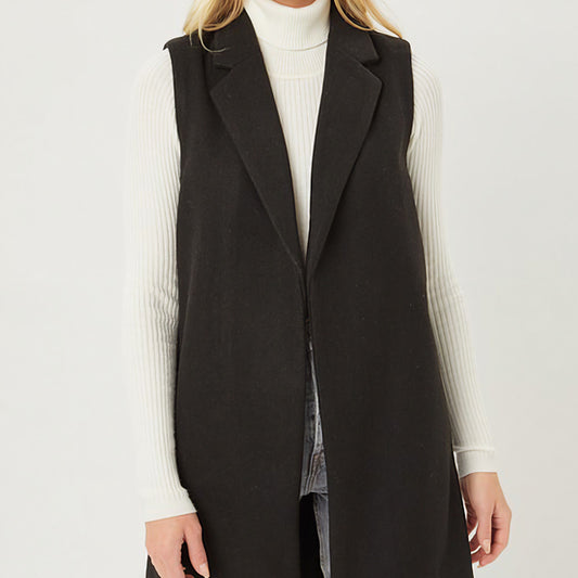 Fira Fleece Long Line Vest