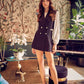 Blazer Button Romper