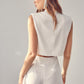 Blazer Button Romper