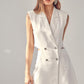 Blazer Button Romper