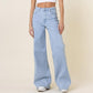 Low Rider Wide Leg Jeans