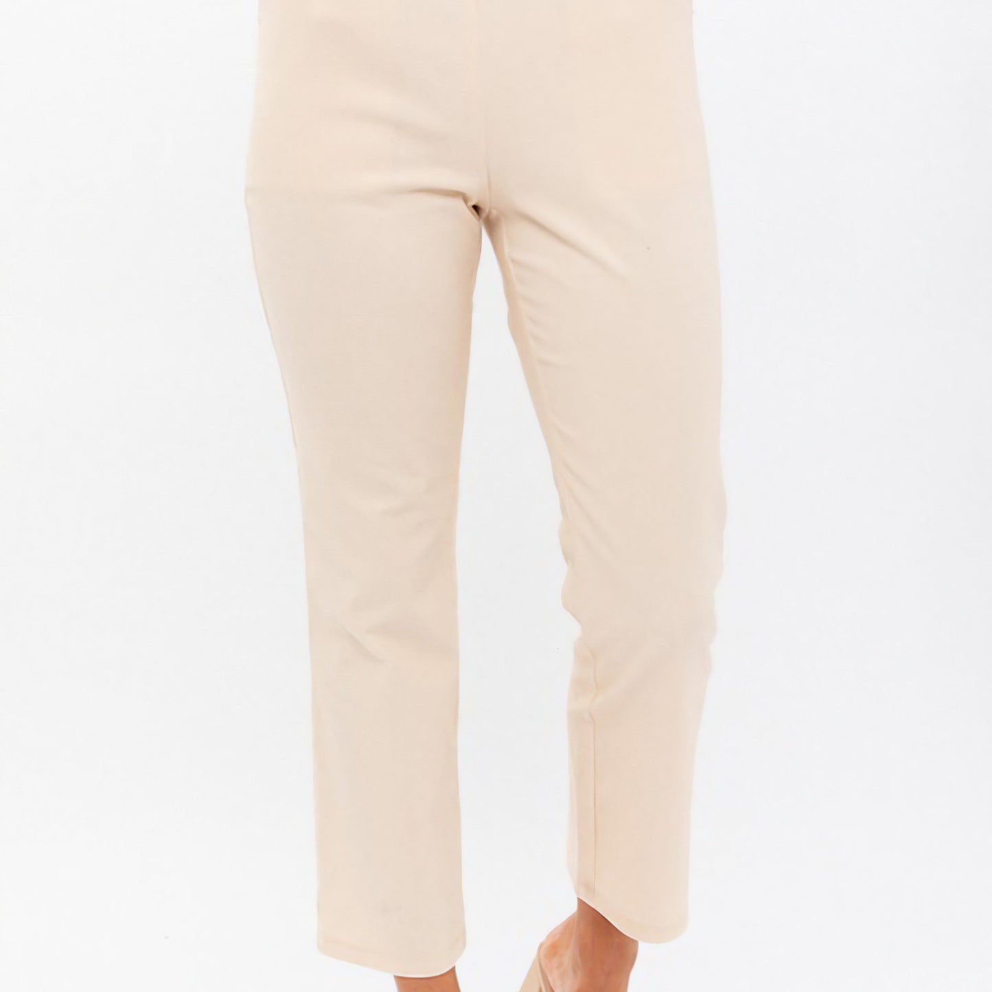 High Waisted Cropped Pants
