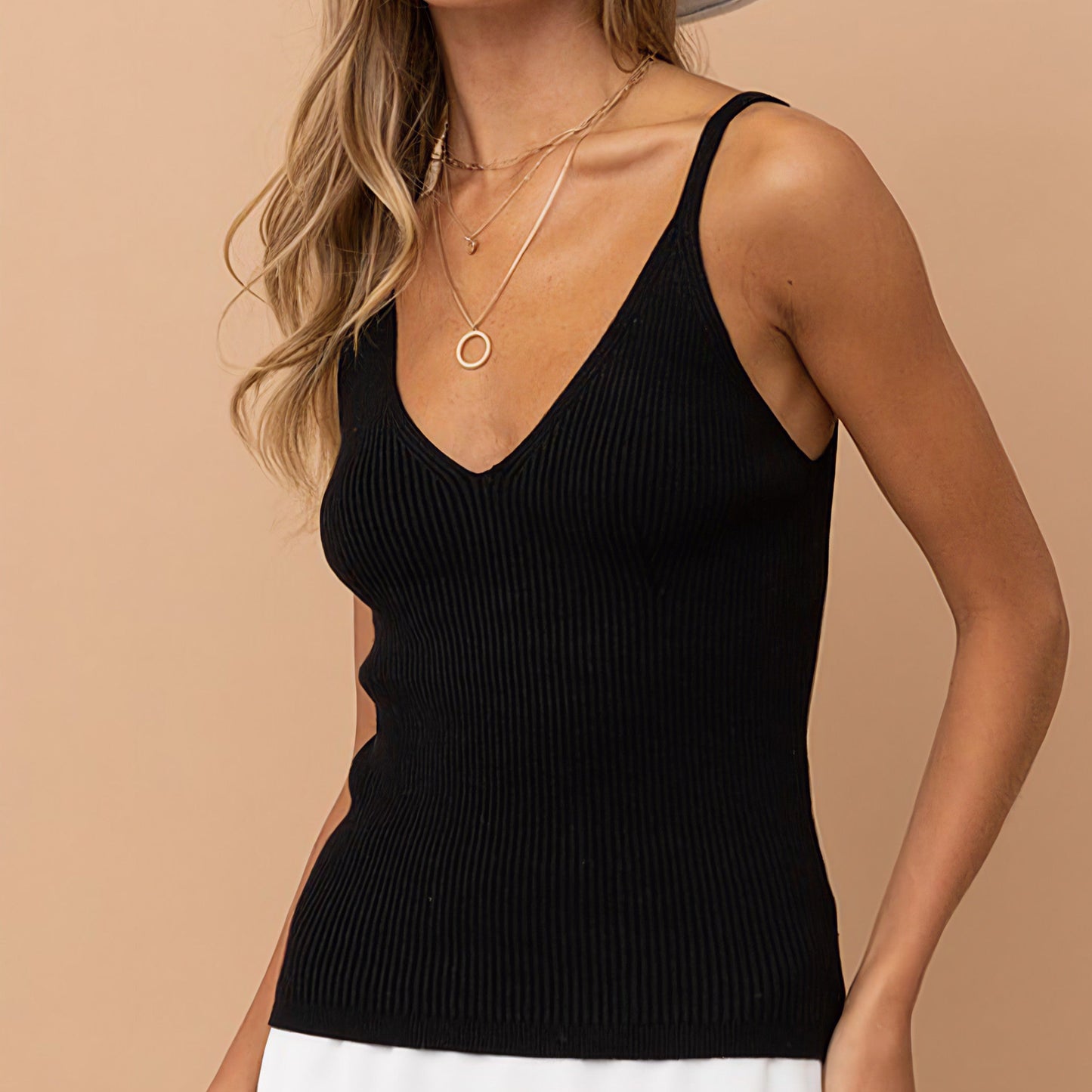 Essential Sweater Knitted Tank Cami