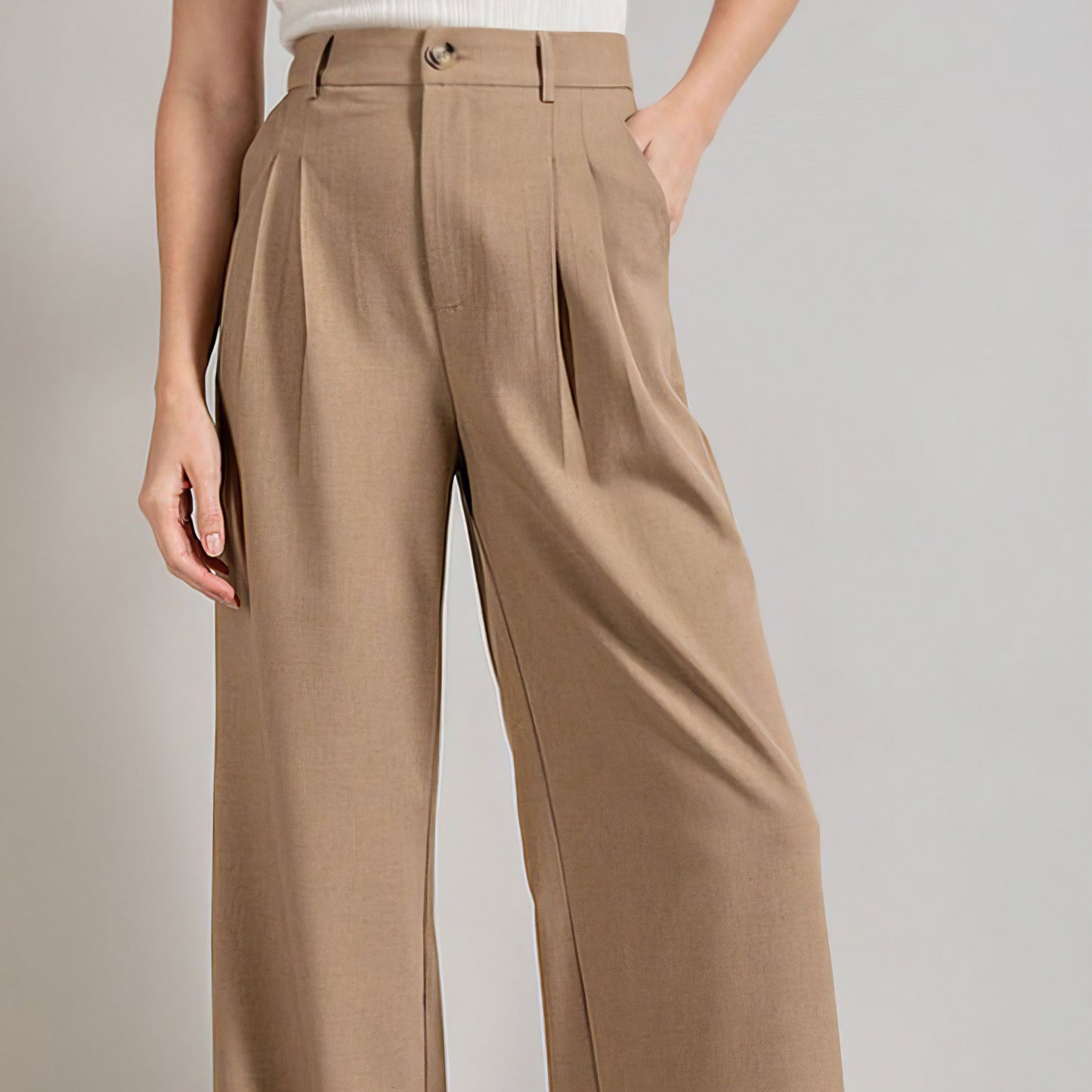 Flowy and Relaxed Straight Leg Pant