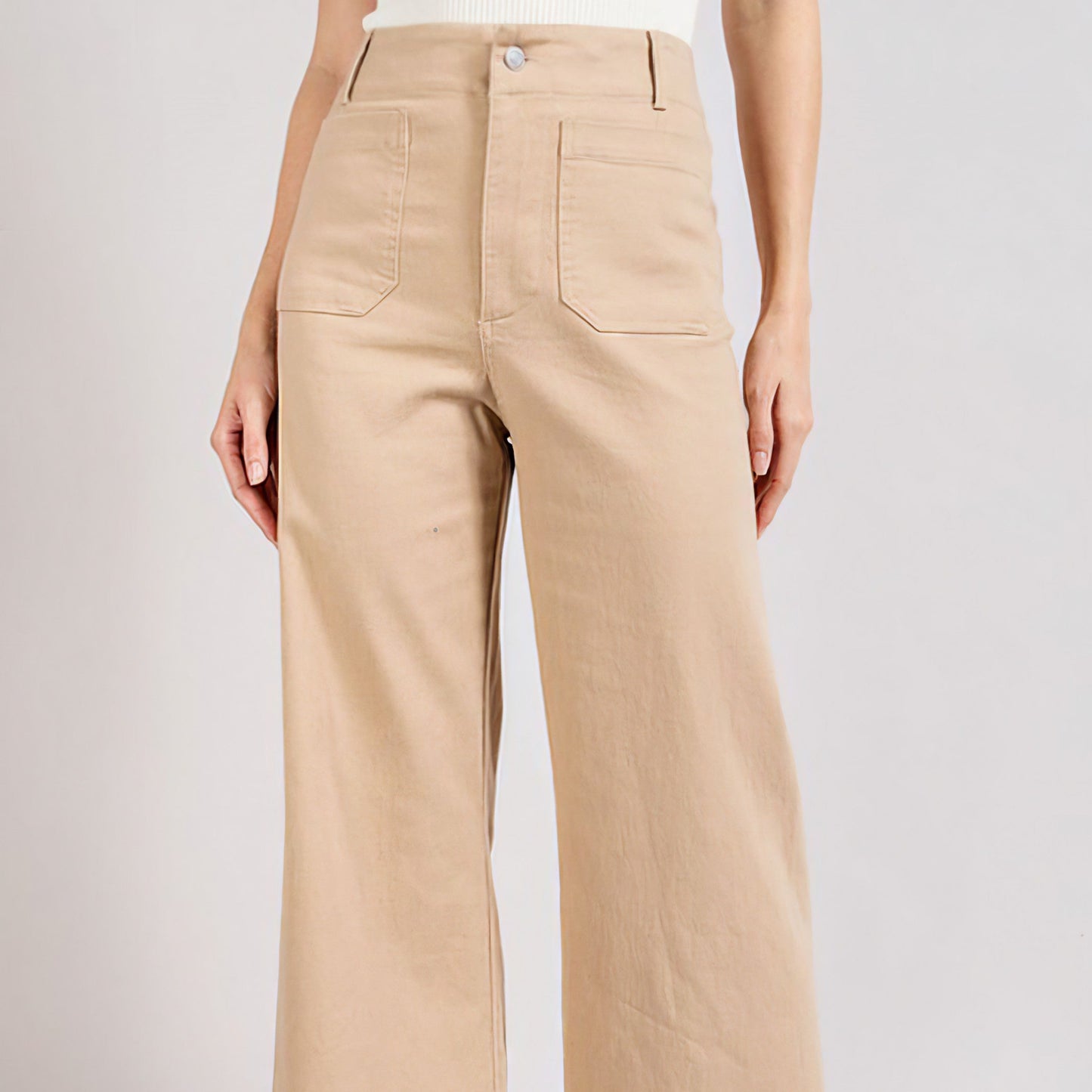 Soft Wash Wide Leg Pants