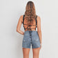 Holli Simple Distressed Shorts