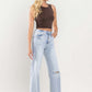 90's Vintage Super High-Rise Flare Jeans