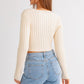 Asymmetrical Hem Sweater Top