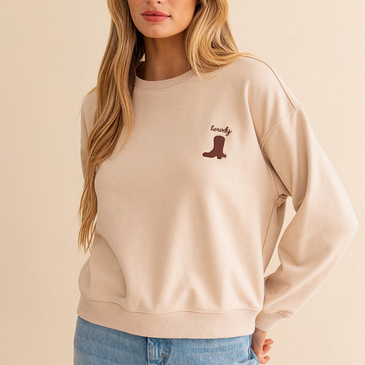 Howdy Crewneck