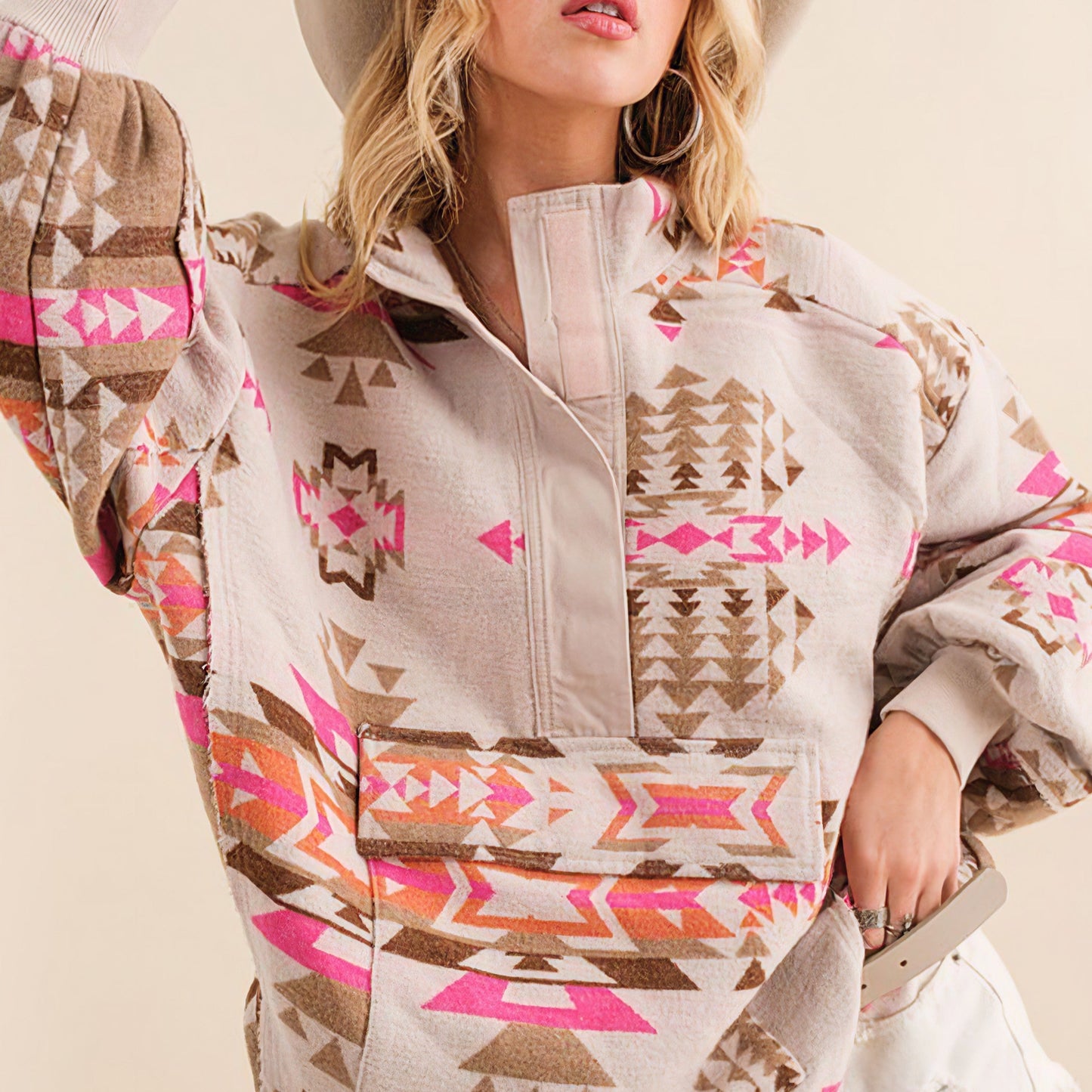 Aztec Western Pullover