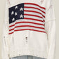 Distressed USA Logo Sweater