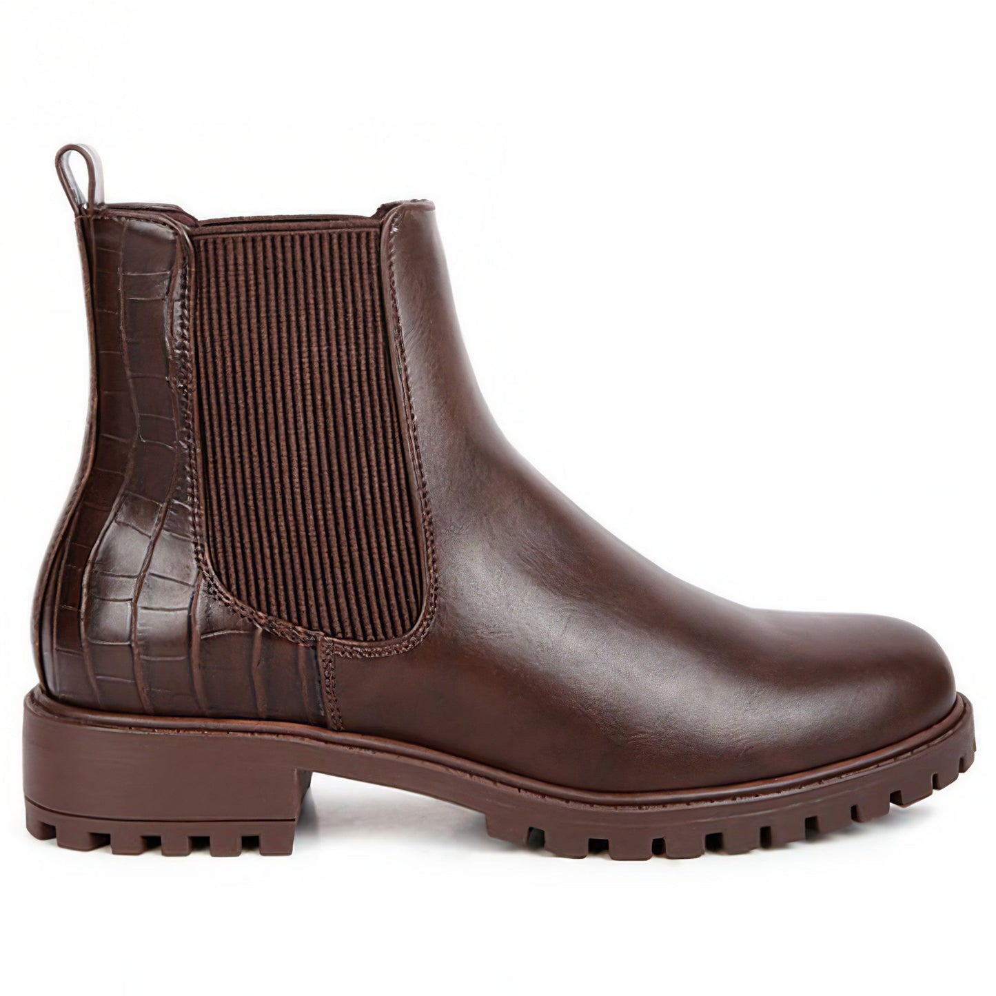 Stella Croc Back Chelsea Boots