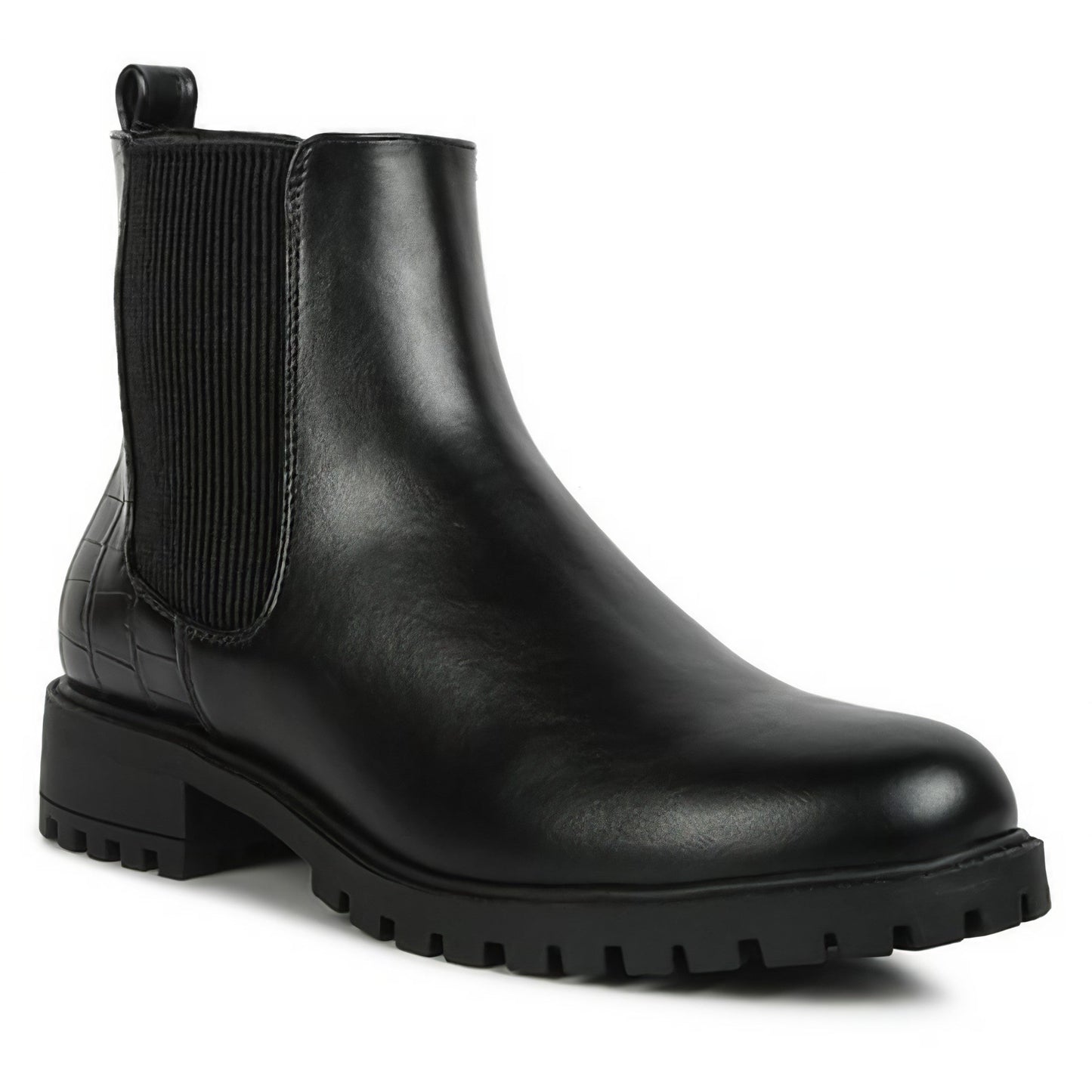 Stella Croc Back Chelsea Boots