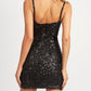 Sequin Mini Dress