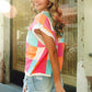 Multi-Color Checker Sweater Vest