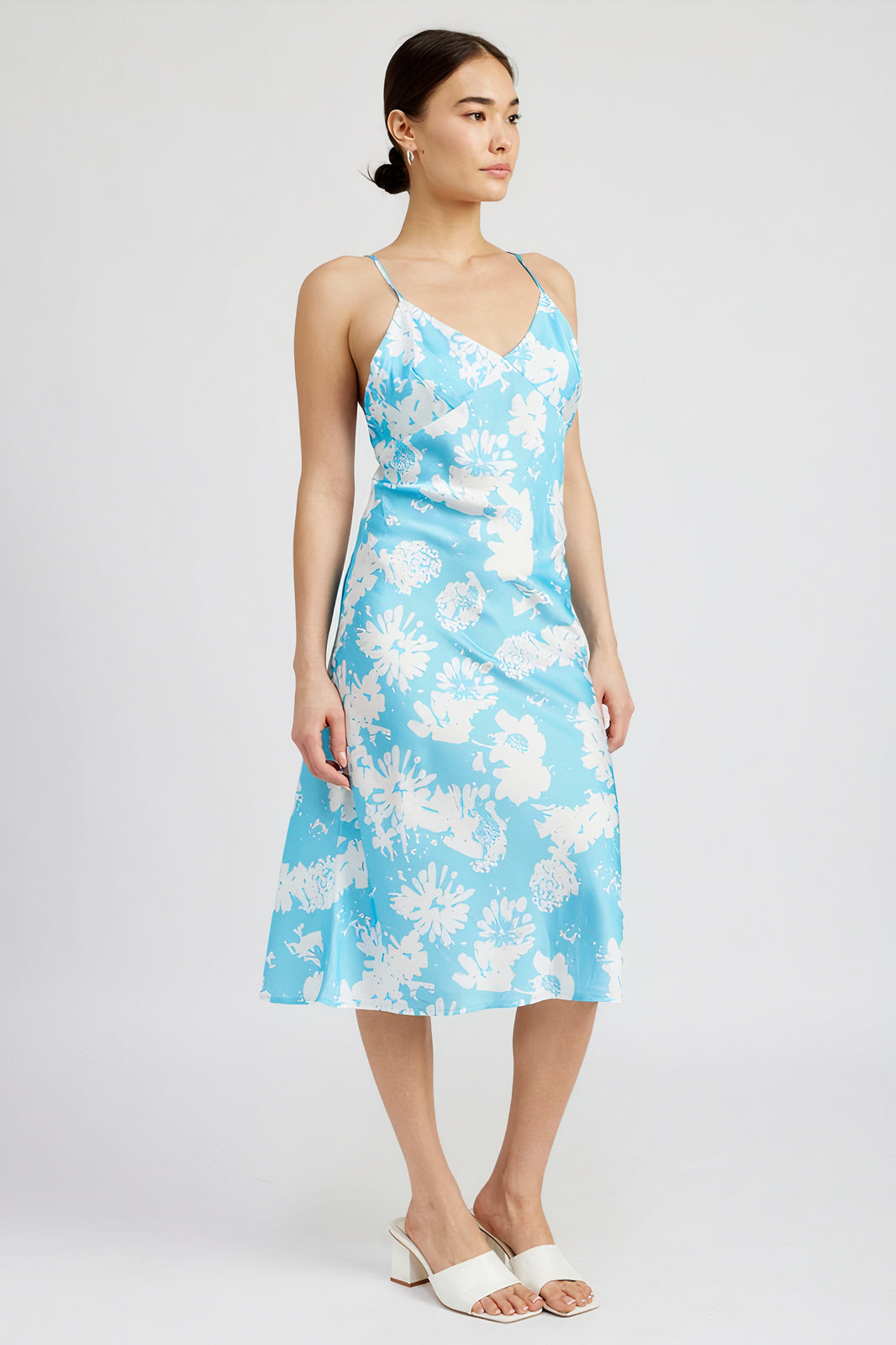 Forget-Me-Not Open Back Dress