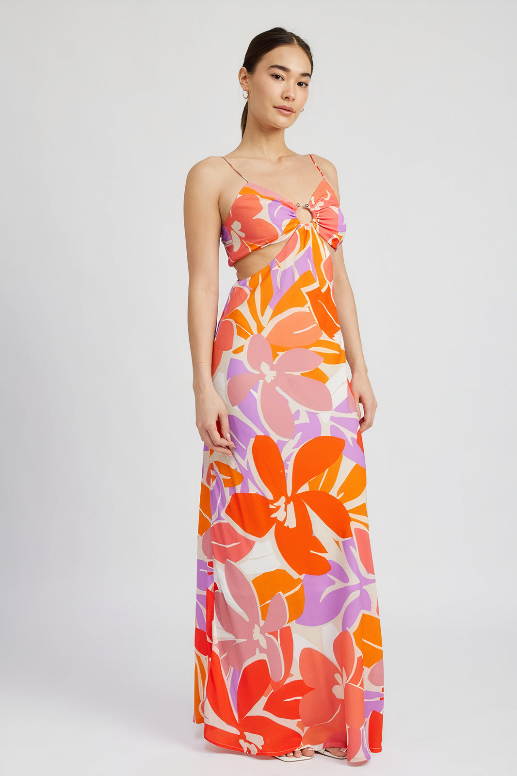 Ophelia Floral Maxi Dress