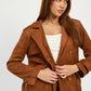 SUEDE TRENCH COAT