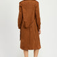SUEDE TRENCH COAT