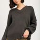 Beau Oversized V-Neck Sweater