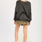 Beau Oversized V-Neck Sweater