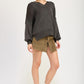 Beau Oversized V-Neck Sweater