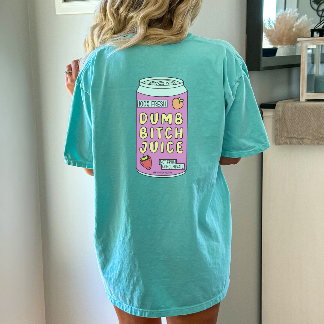 Comfort Colors Dumb B Juice Graphic Tee